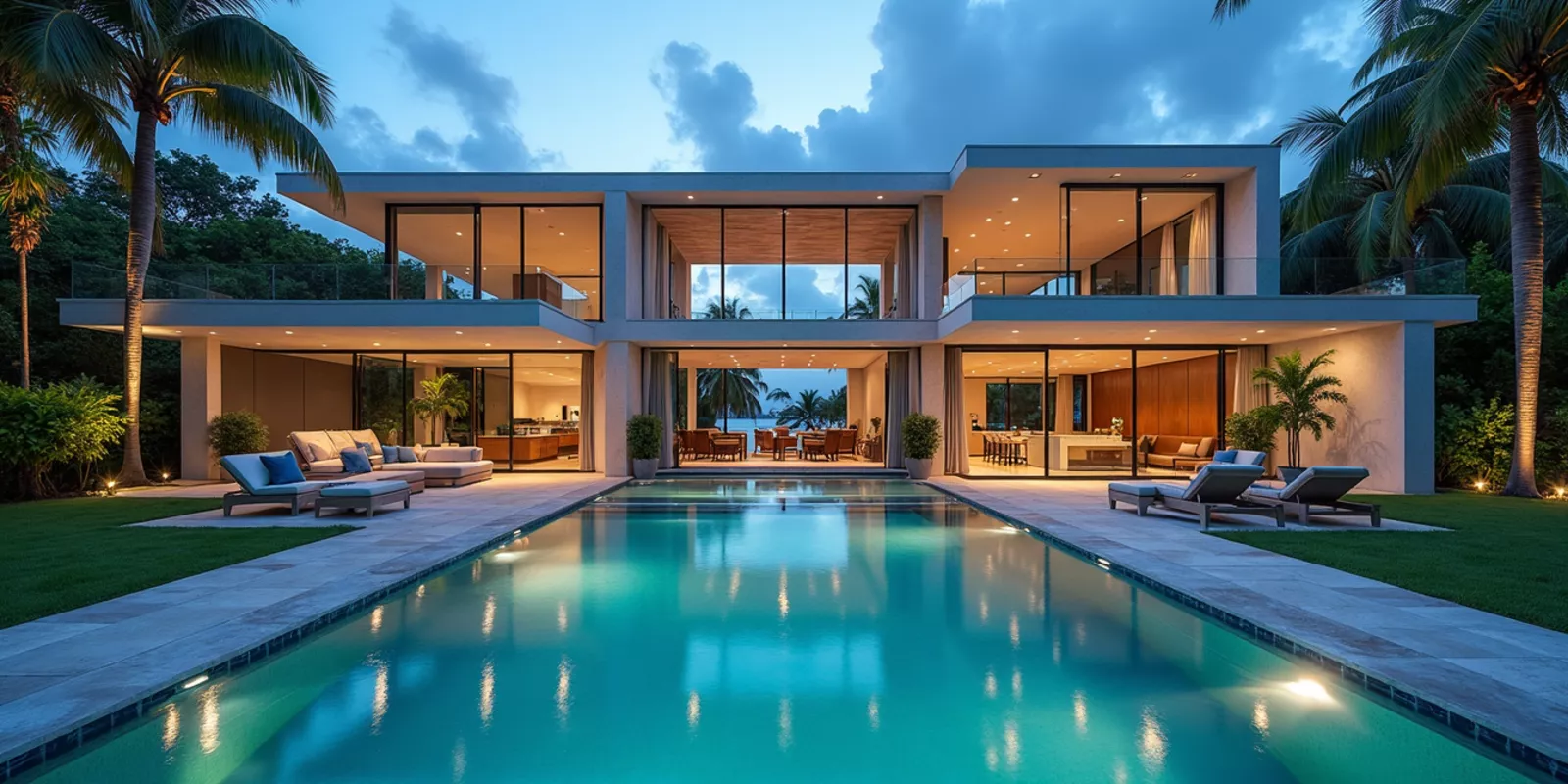 Características de casas de lujo en Miami